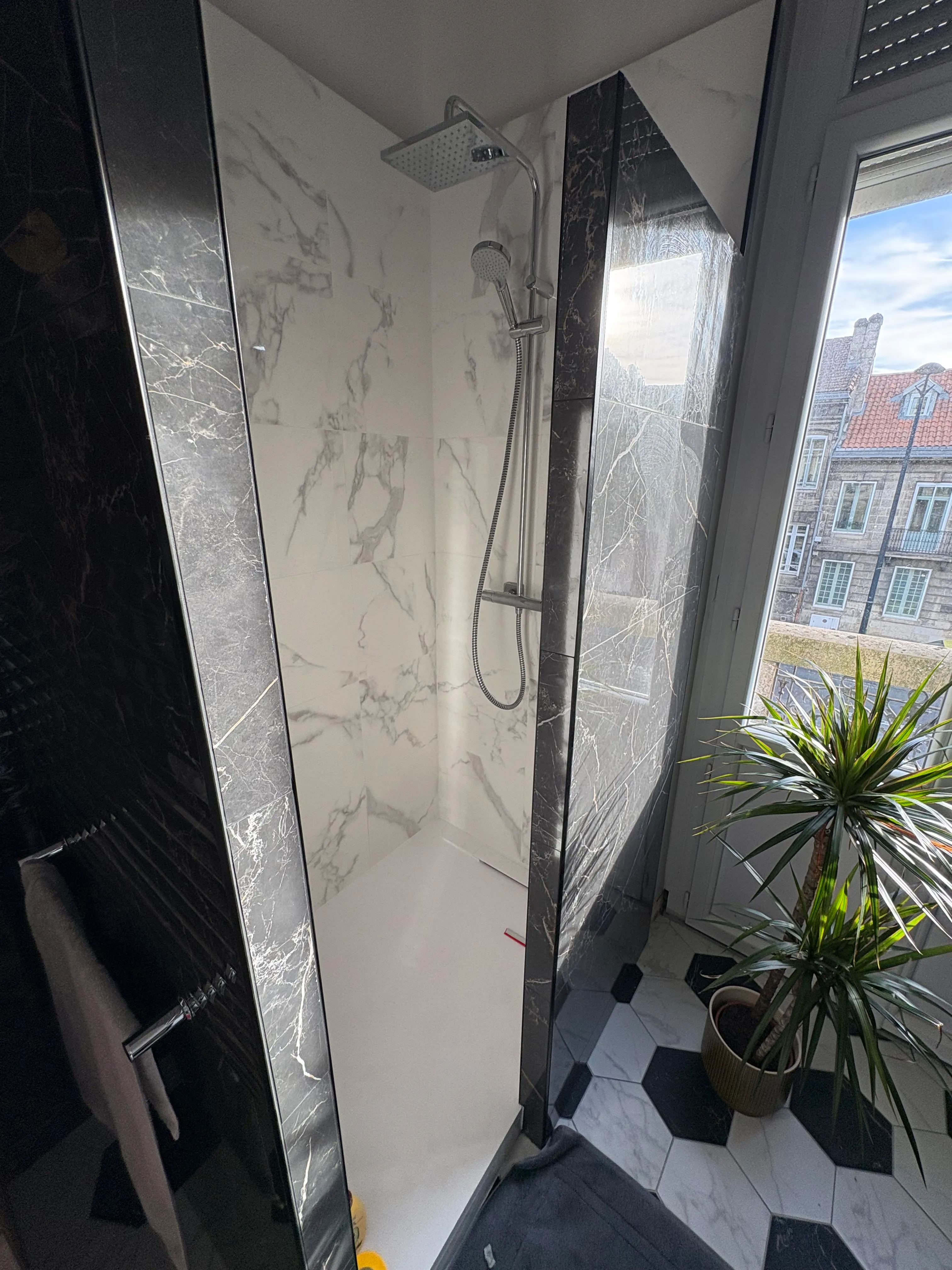 Rénovation douche moderne